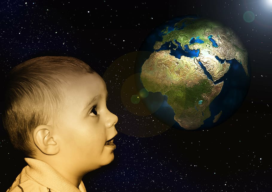child wandering about God